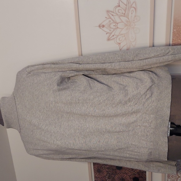 Lands' End large turtleneck sweater,  gray - Picture 5 of 8